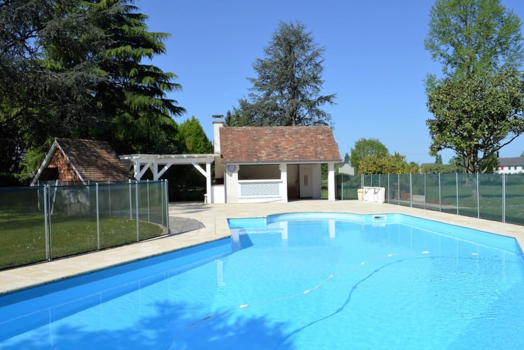 Sparkling pool