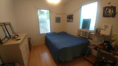 Furnished Private Bedroom in Two Bedroom house.