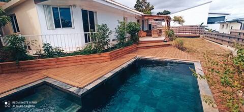 House with pool and nice view
