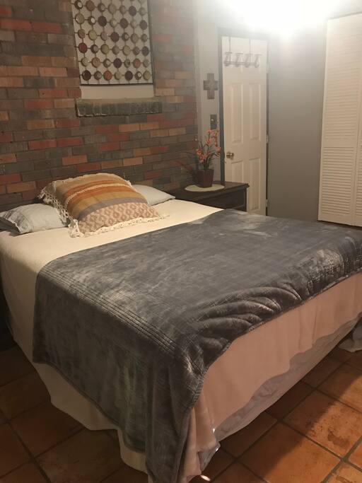 Queen size comfortable bed