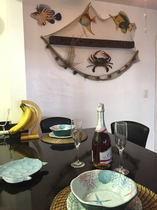 Your dining area