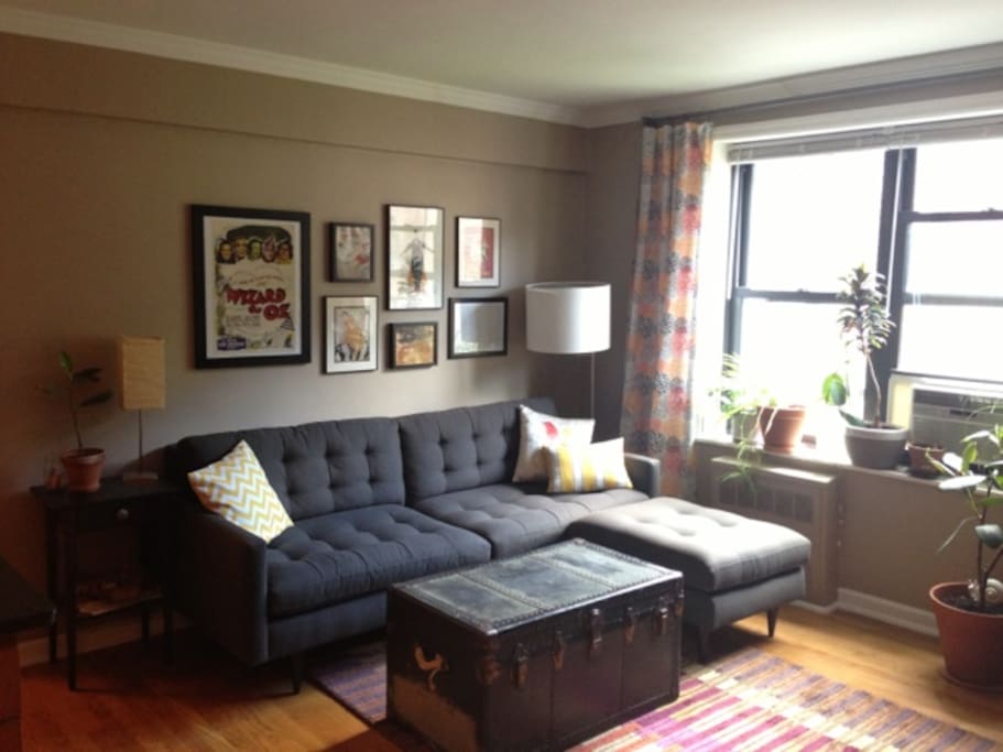 Comfy couch. Perfect for lazy TV naps. We've tested it.