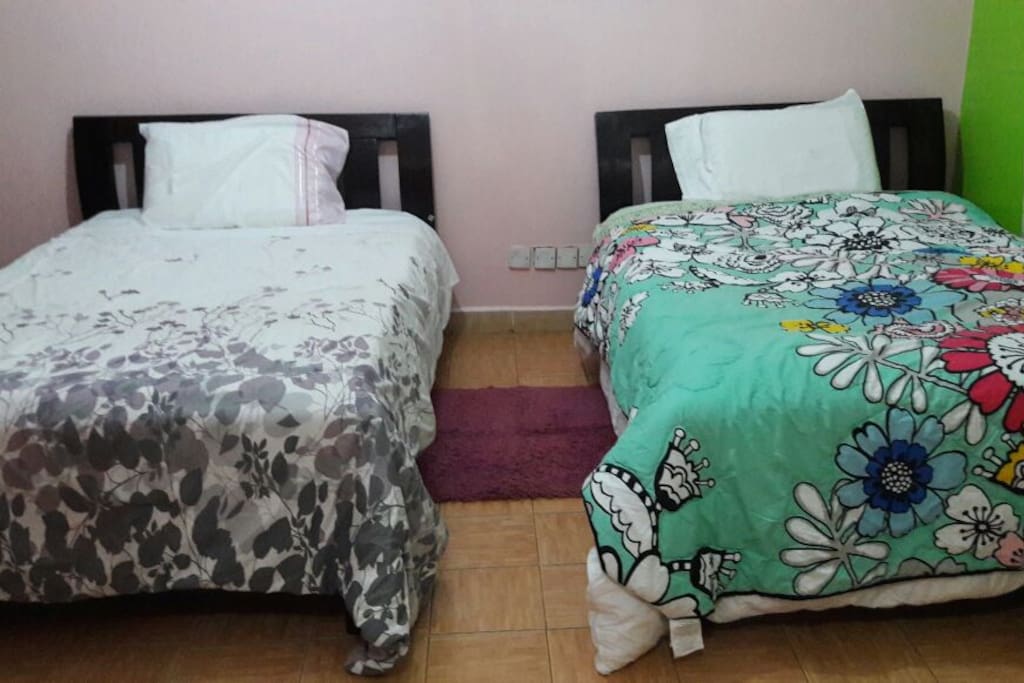 Single twin beds