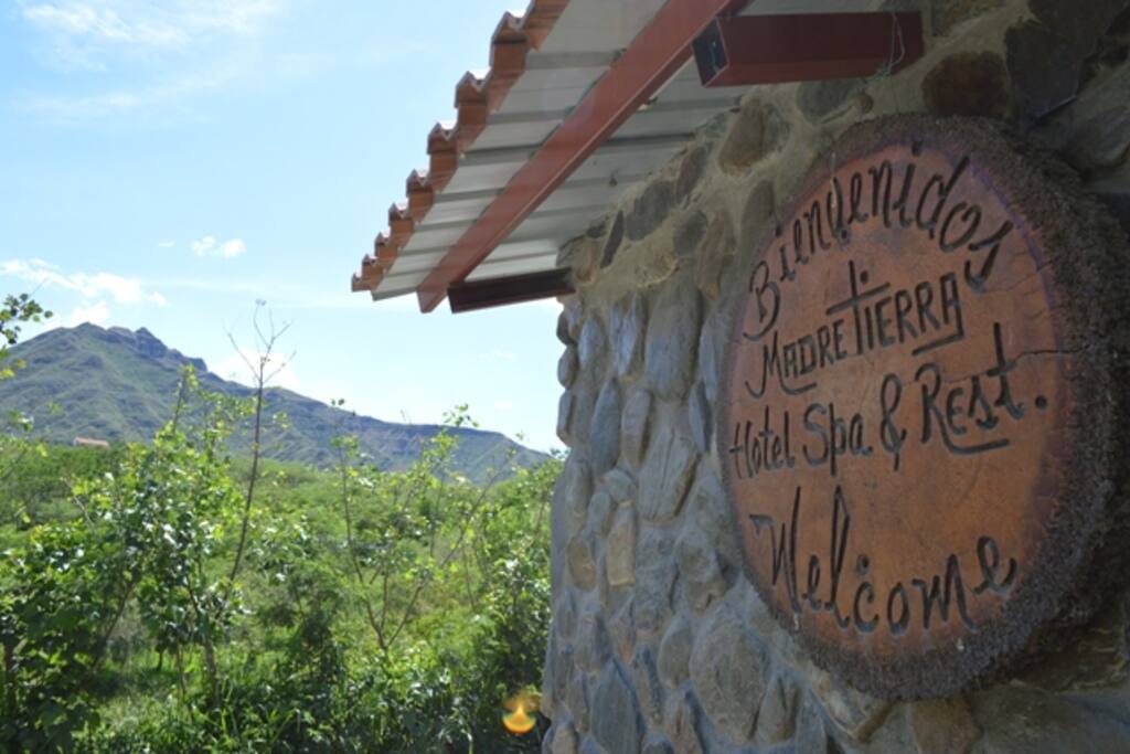 Our entrance welcome
