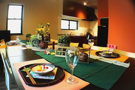 Sannomiya sta 7min w/FreeWi- Fi 70m2 New built 3BR