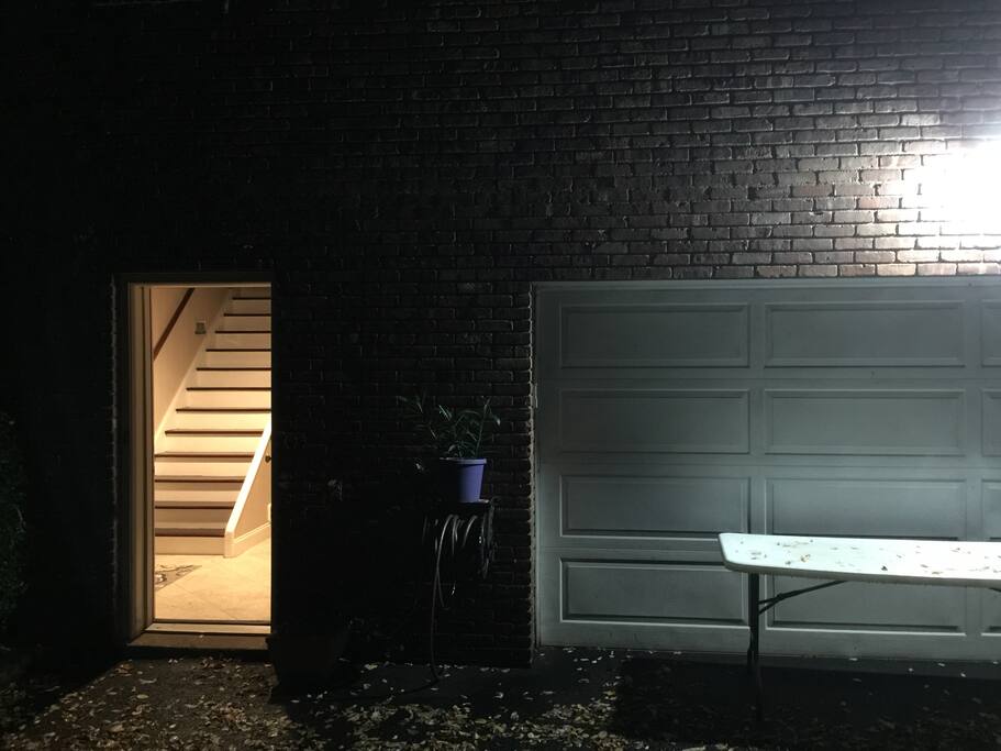 Entrance from downstairs