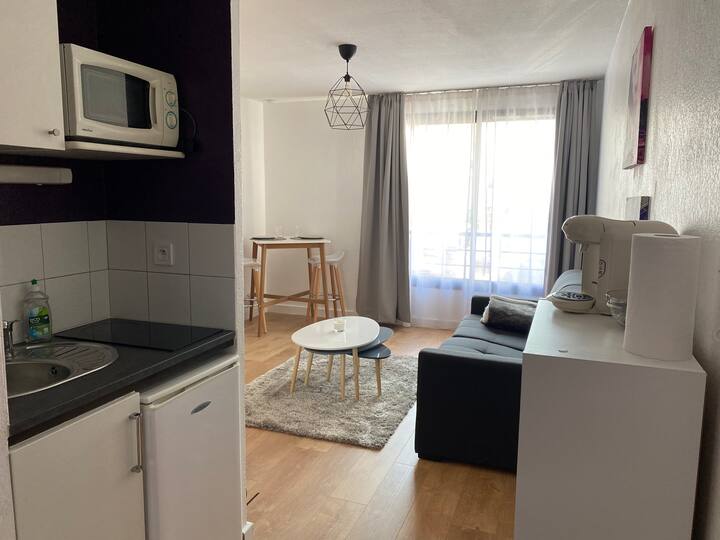 Jolie Studio + parking quartier port Marianne Apartments for Rent in