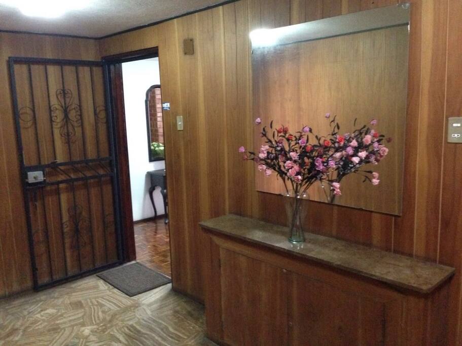 Main entrance to apartment