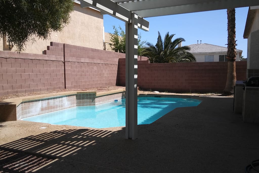 Backyard with Pool