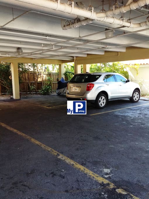 One Free Parking Space.