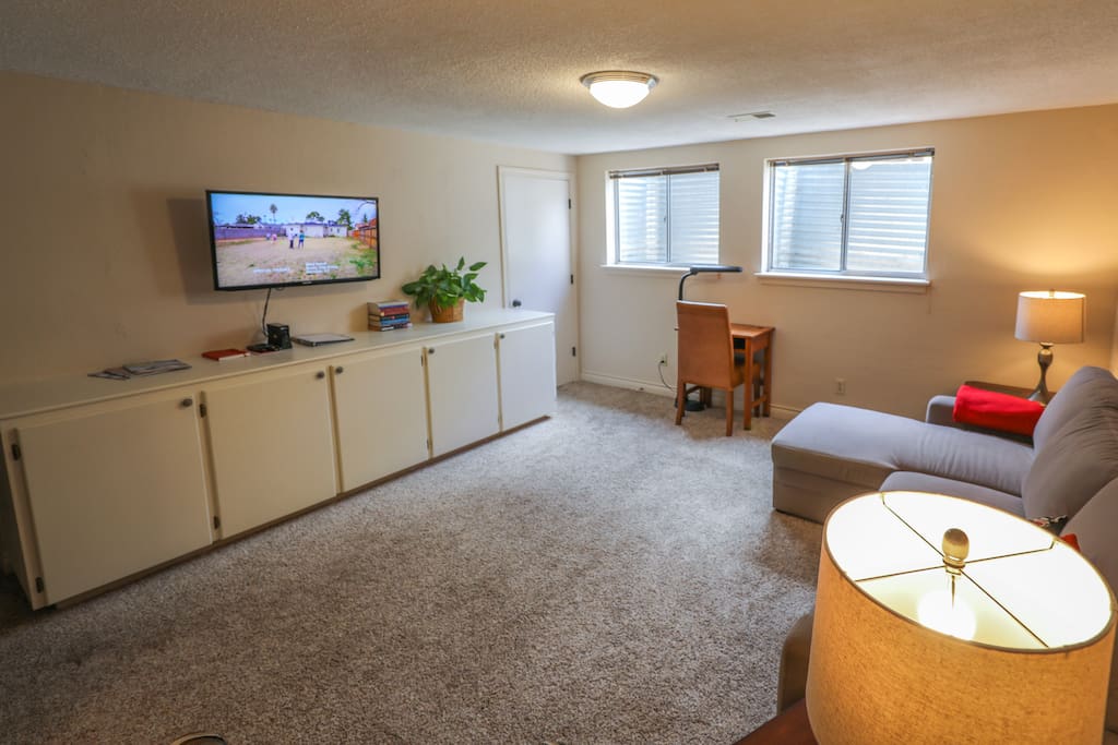 Another view... Samsung TV including Dish TV