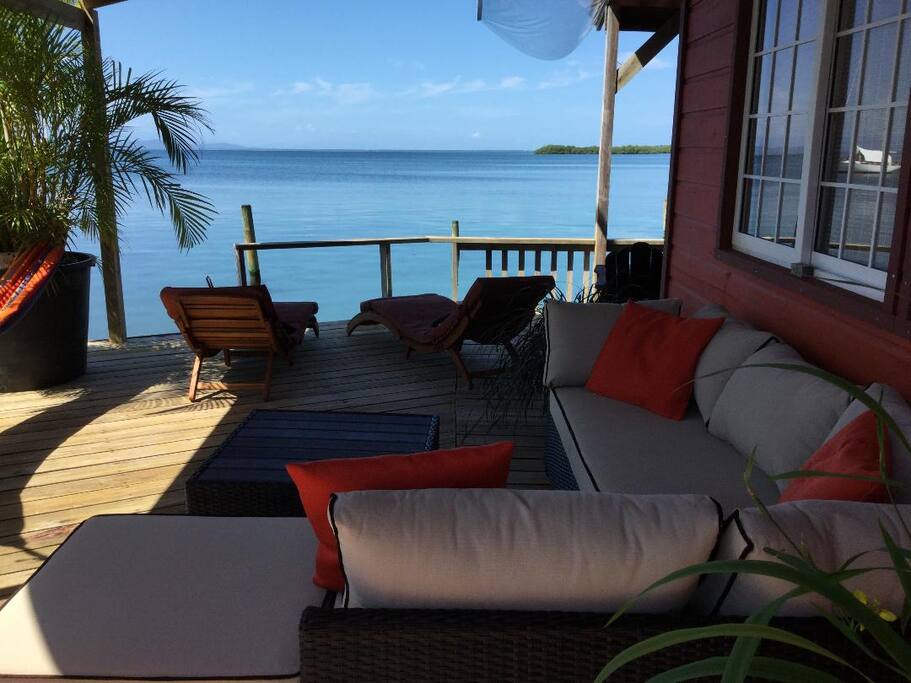 Your outdoor lounge and relaxation deck