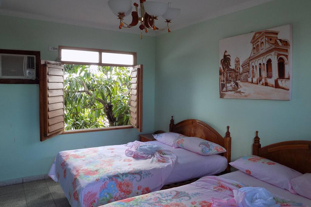 Habitación privada, hasta 4 personas