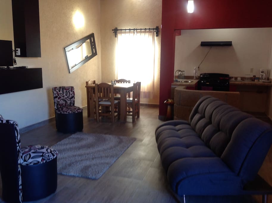 Estancia: Sala, Cocina y desayunador