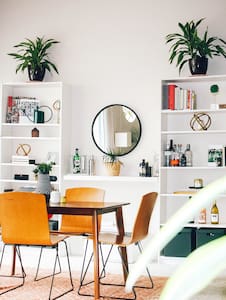 Clean, Bright and Airy Mid-Century Loft