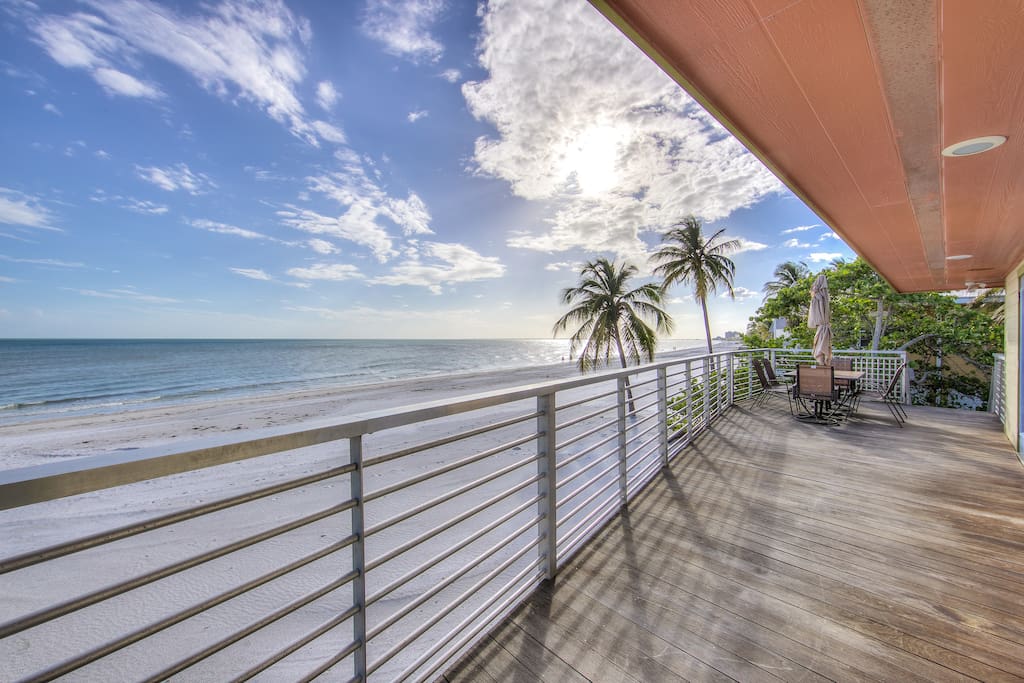 View from deck