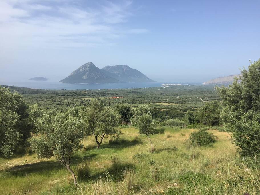 Kalamos view from the mainland