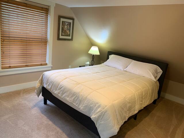 Upstairs Queen Room with Bathroom