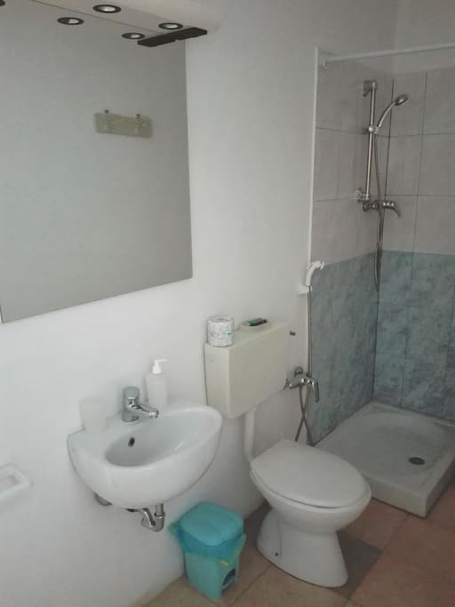 Bagno privato in camera.