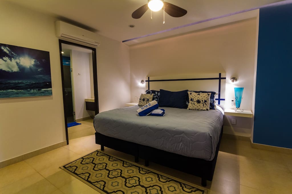 Master Bedroom with King size Bed
