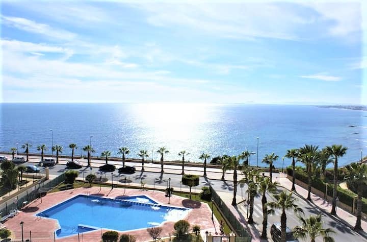 D2, Cabo Roig 2 Bed Frontline Apartment - Playa Flamenca