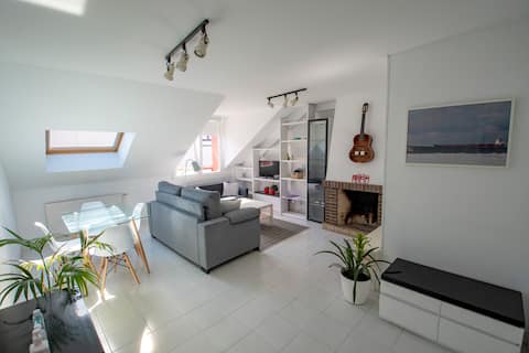 Apartamento en pleno centro, con vistas al mar