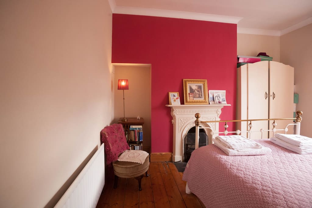 Master bedroom - king-size bed, antique furnishings, elegant and romantic