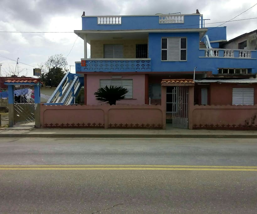 frente de la casa