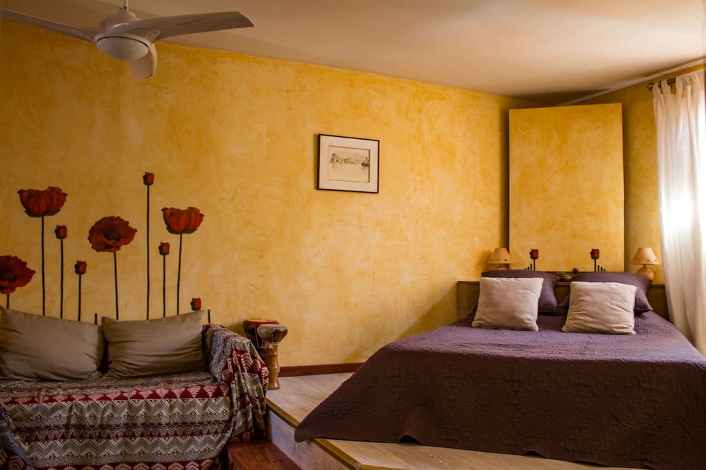 Chambre parentale - à l'étage