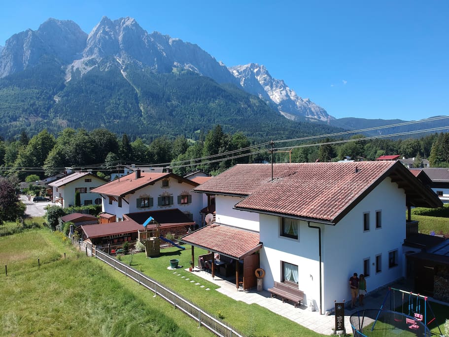 Haus von oben