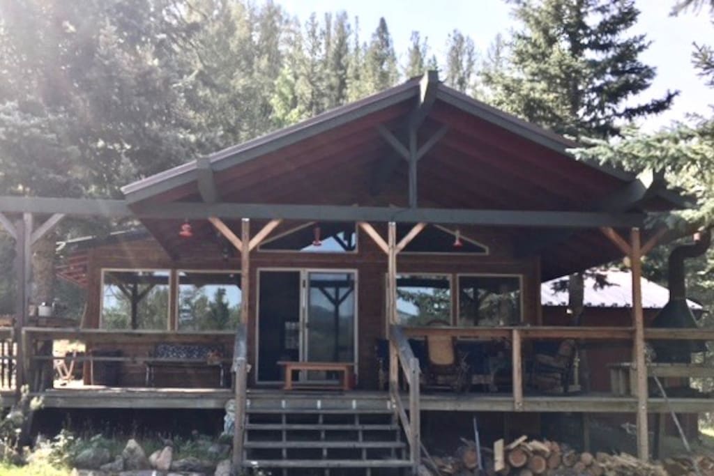 Main Cabin sleeps ten. Newly renovated.