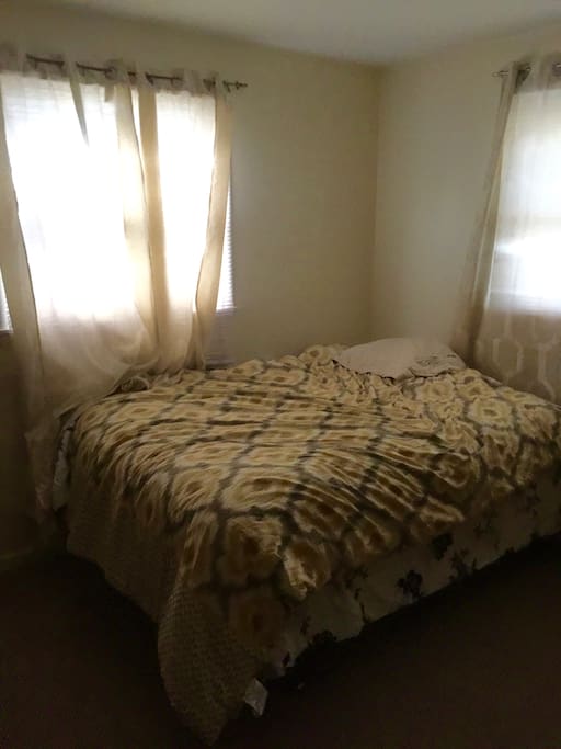 Bedroom with Full size bed