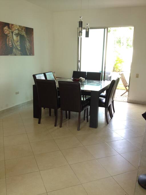 Comedor para 8 personas