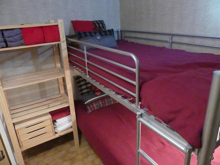 Kabinenbetten separater Raum 