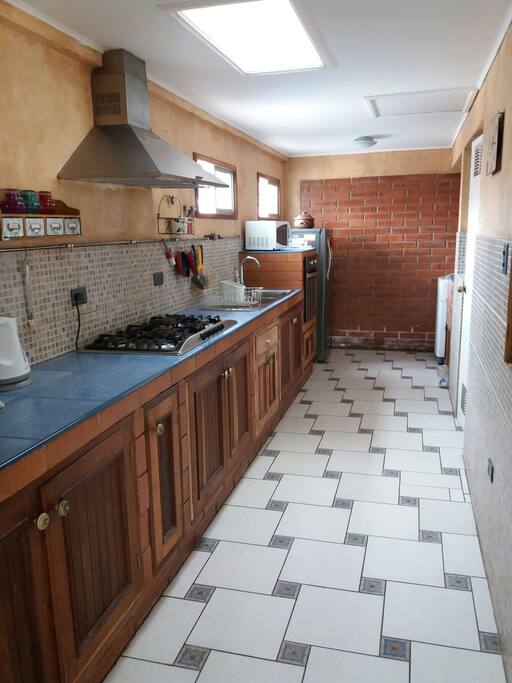 cocina totalmente equipada