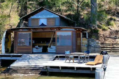 The most beautiful boatshed on Pittwater.