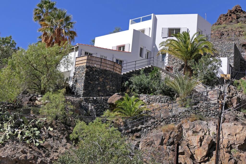 Die CasaBlanca ist das untere Häuschen, darüber seht Ihr die CasillaBlanca und die CasitaBlanca.