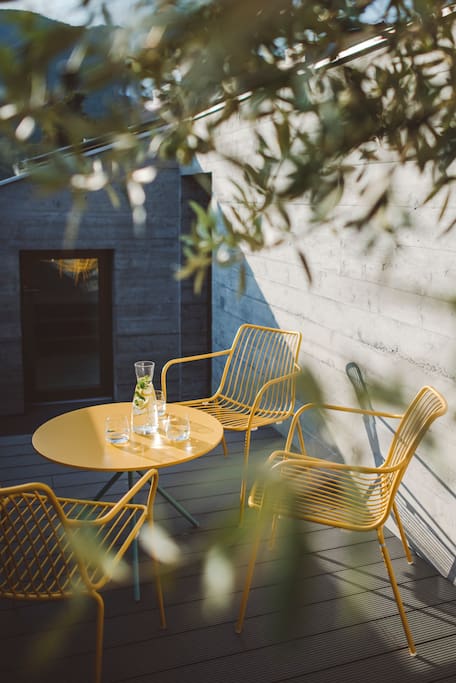 Roof terrace