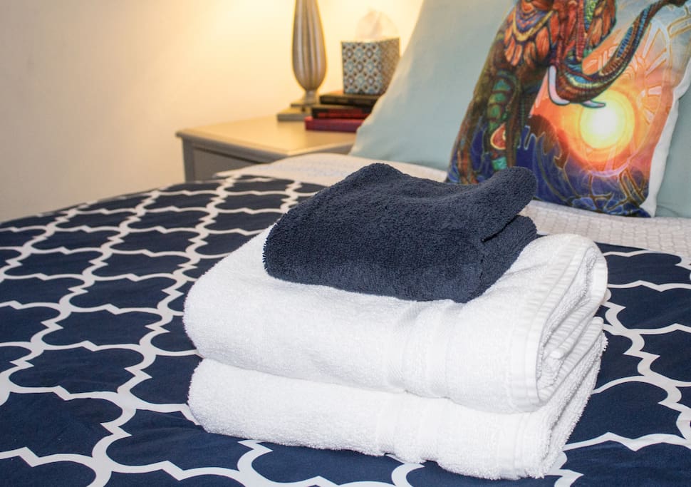 Fresh towels.