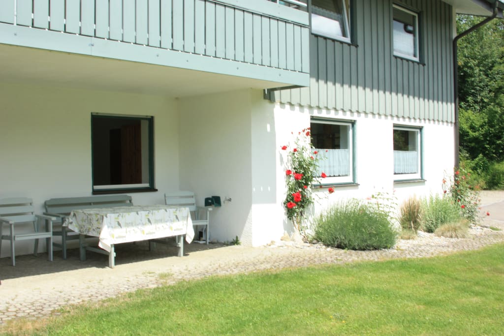 Blick vom Garten