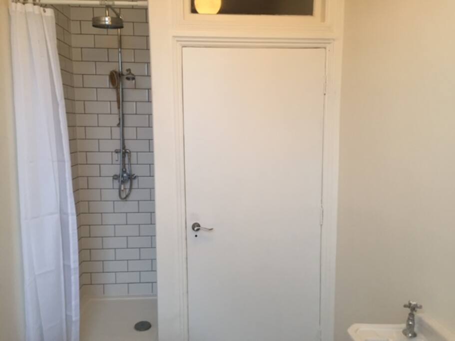 Walk in shower
