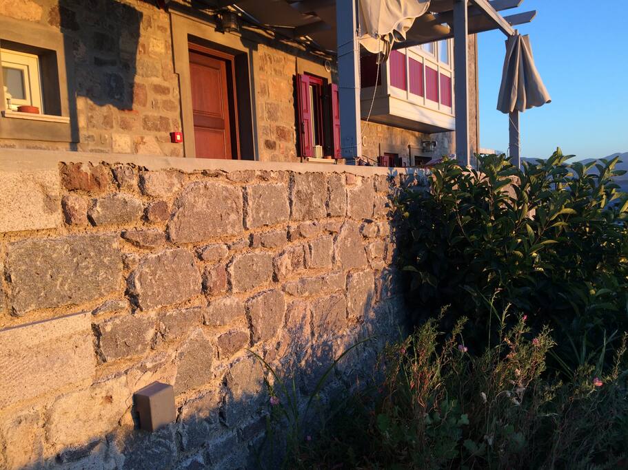 View of veranda and entrance