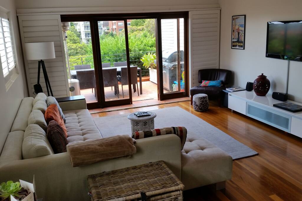 Clean, bright and open space.