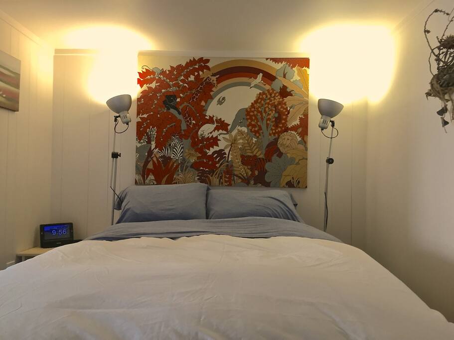 This is your small, private bedroom with their own doors.