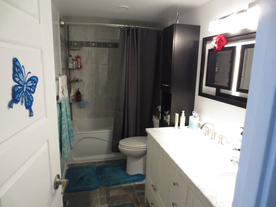 Full bth with double sink