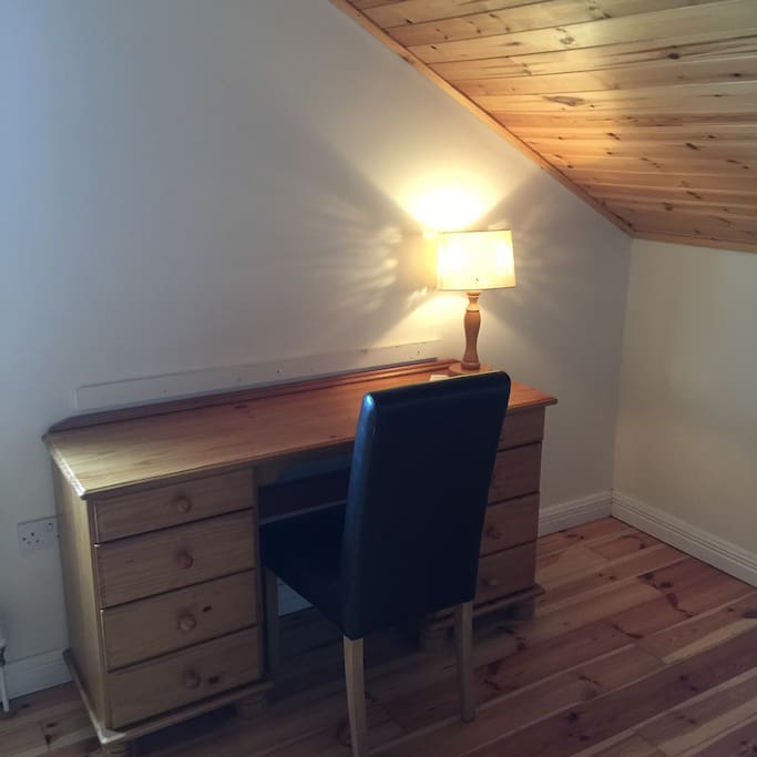 Study desk in each bedroom