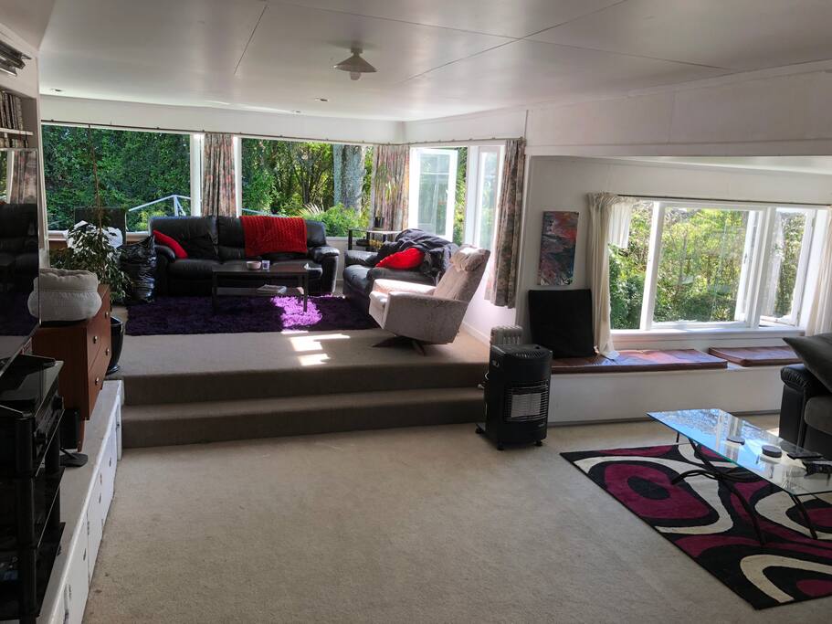 Family lounge in the back