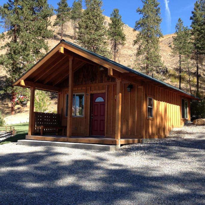 Cabin from the front