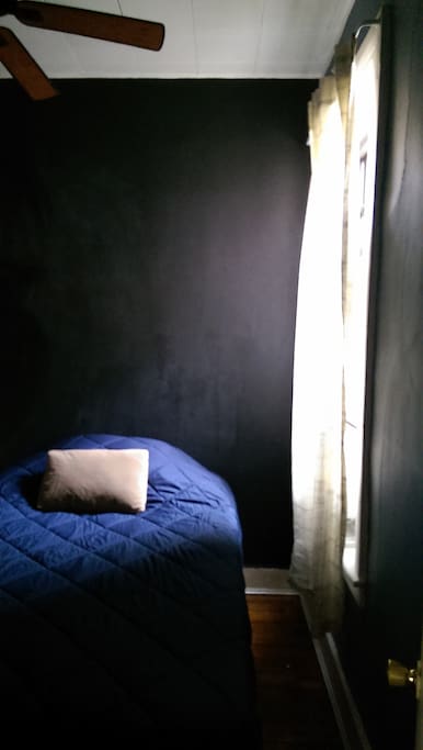 bedroom #2 - window and bed