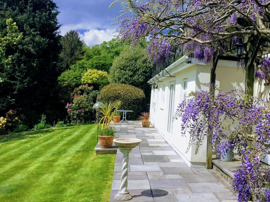 Garden apartment and terrace